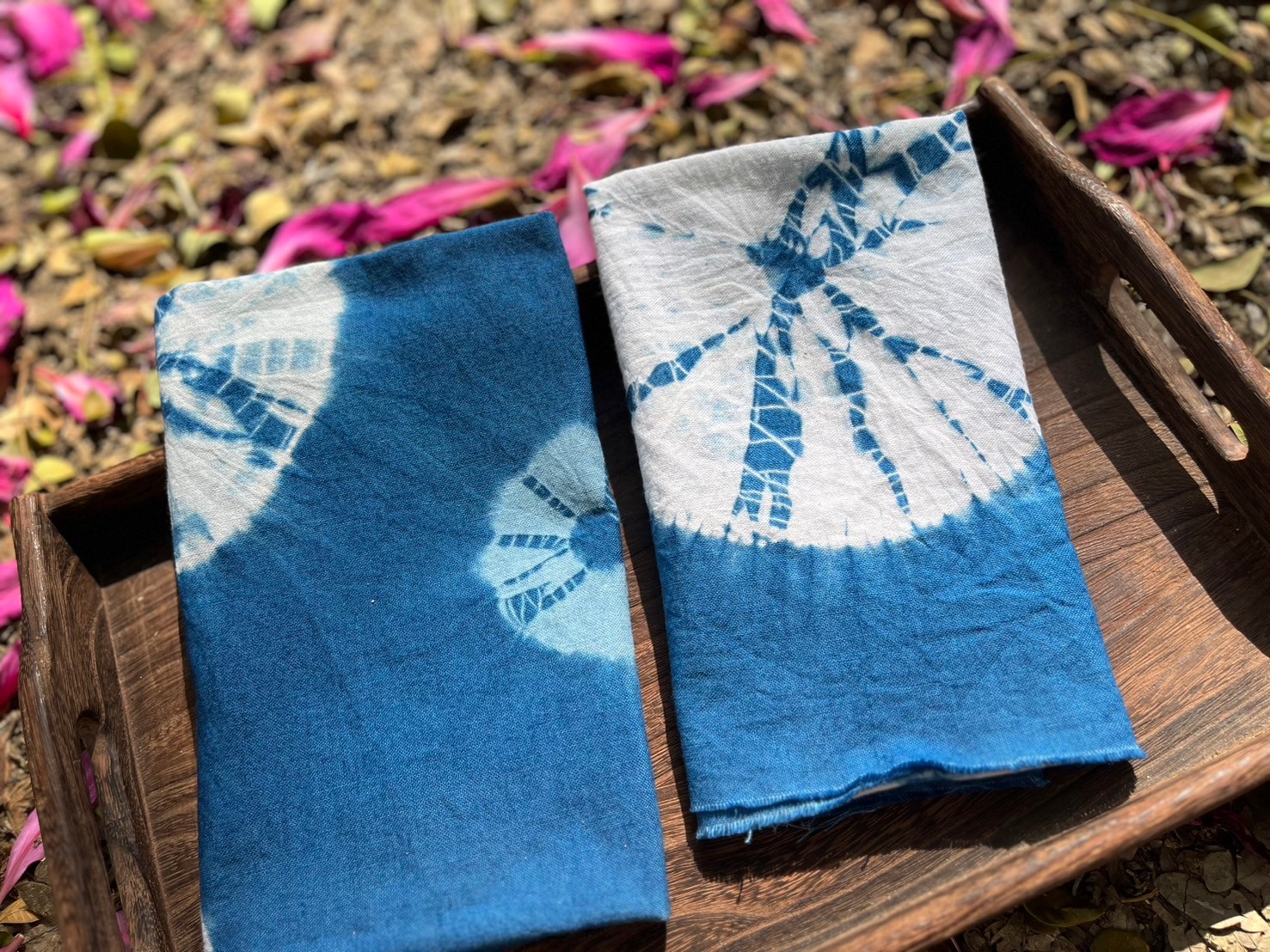 2025]3月|藍染絞染,日本親膚純棉手巾_品味玩美生活_BEIT 學院_展演