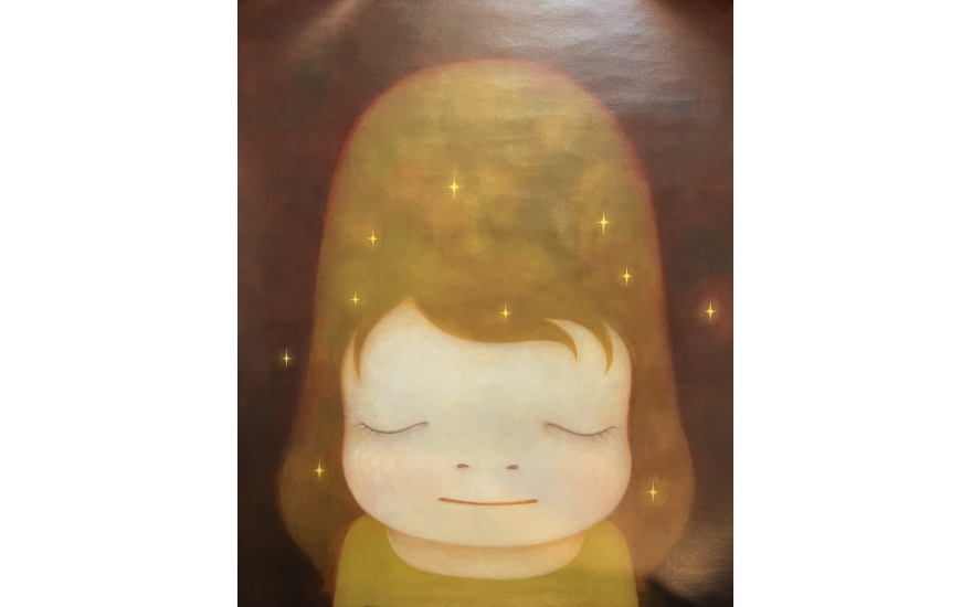 絶版　奈良美智　ポスター　The Little Star Dweller　B2 9283df69f0dc871312c27dabe7716b