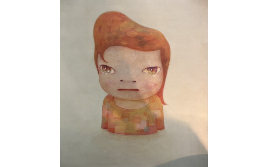 奈良美智【 Blankey 】ポスター 画家『奈良美智』2023年ドイツでの展示