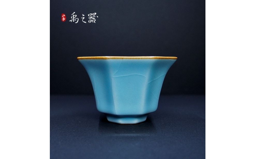 禹之器]青瓷八方杯_禹之器_獨家設計_商品系列| 知事官邸生活館BE ART